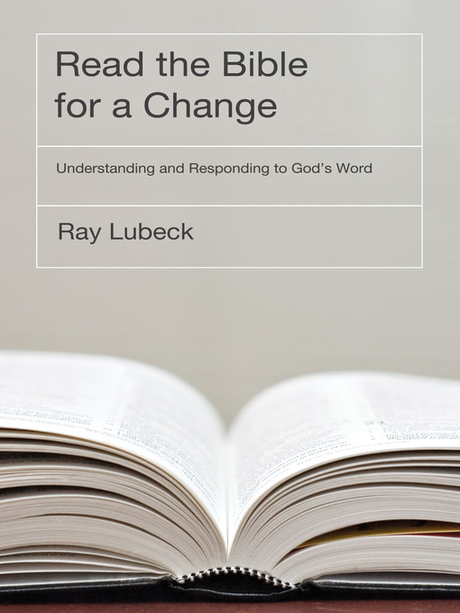Title details for Read the Bible for a Change by Ray Lubeck - Wait list